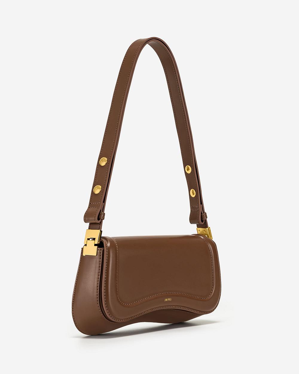 JW PEI Joy Women Shoulder Bags Brown | CA1309SO