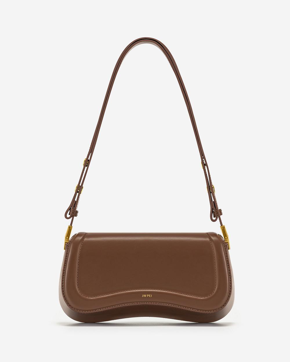 JW PEI Joy Women Shoulder Bags Brown | CA1309SO