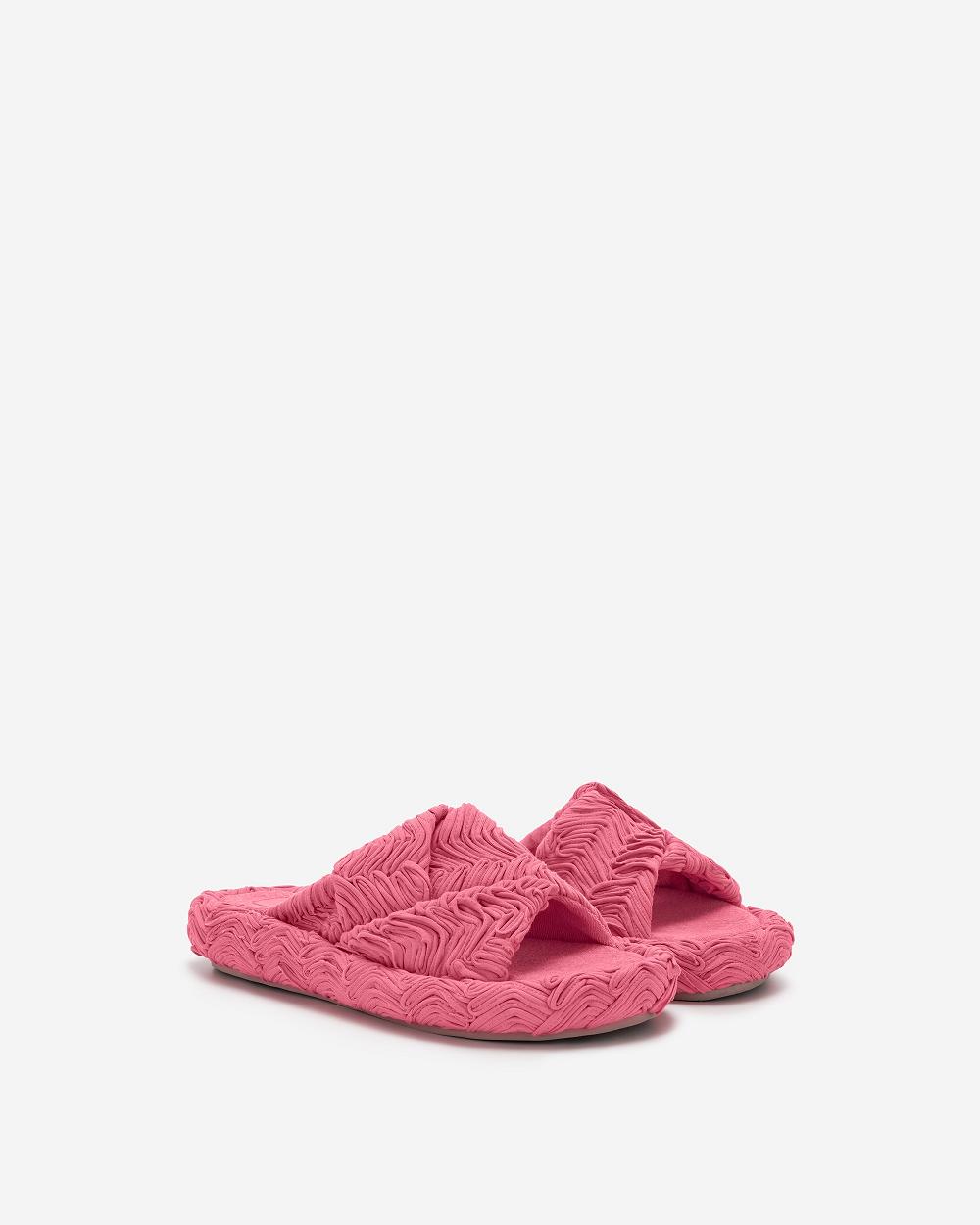 JW PEI Lilah Woven Platform Sandal Women Shoes Pink | CA1491SO