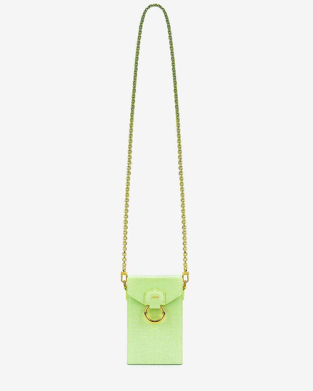 JW PEI Lola Gradient Chain Women Phone Bag Green | CA1204AP