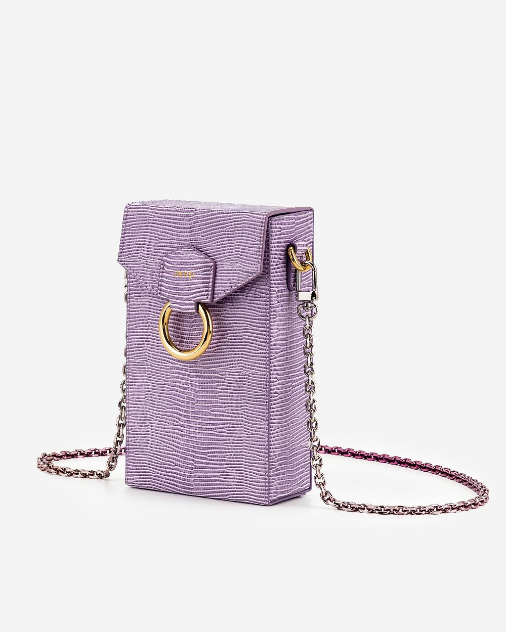 JW PEI Lola Gradient Chain Women Phone Bag Purple | CA1206DN