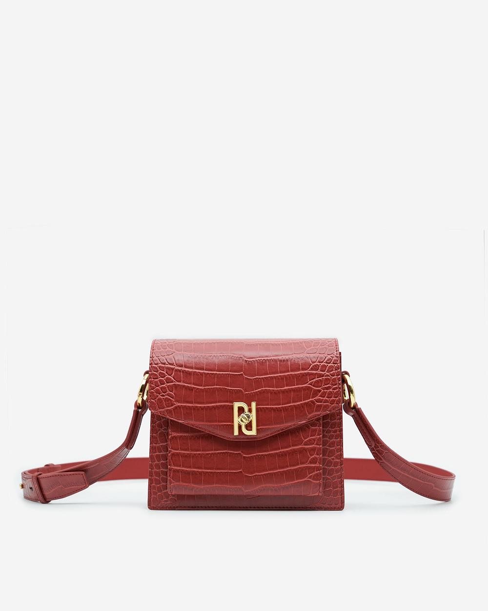 JW PEI Lucy Women Handbag Burgundy Red | CA1126AP