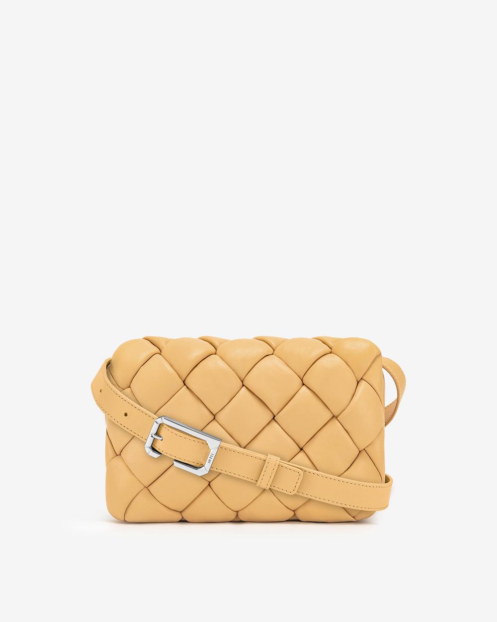 JW PEI Maze Women Crossbody Bags Yellow | CA1046OR