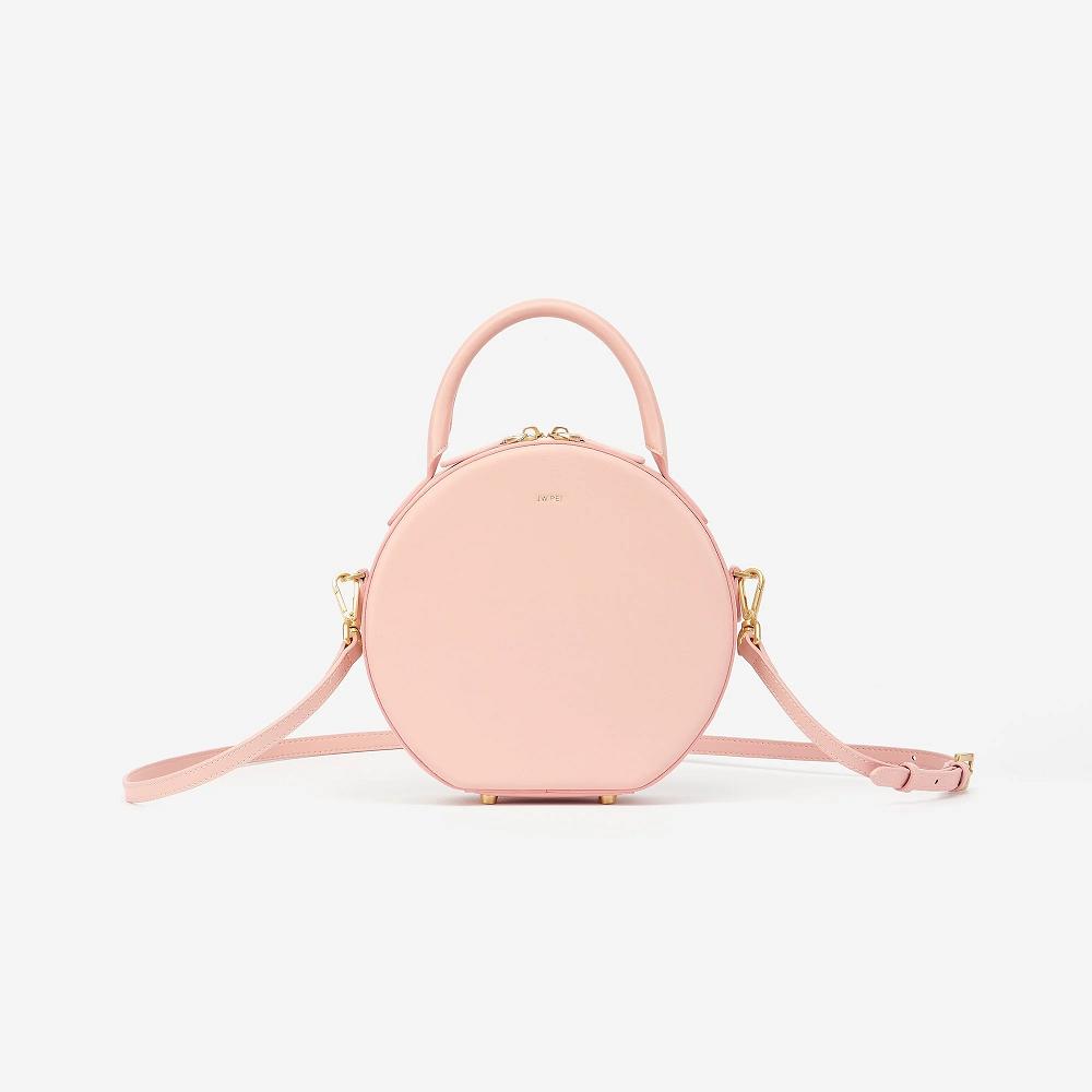 JW PEI Mini Circle Top Handle Women Handbag Pink | CA1128DN