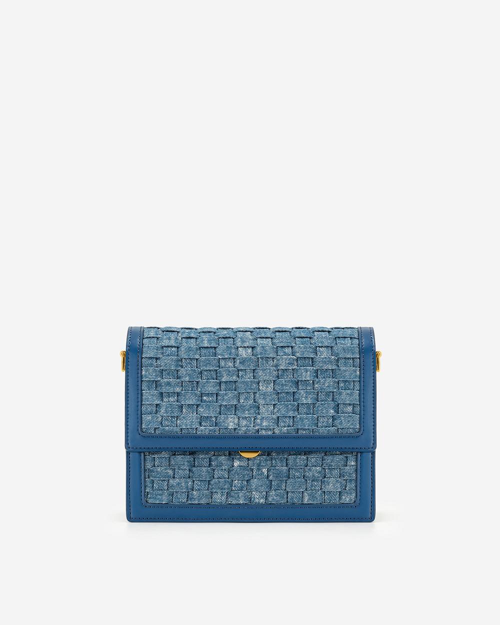 JW PEI Mini Flap Women Crossbody Bags Blue | CA1058XF