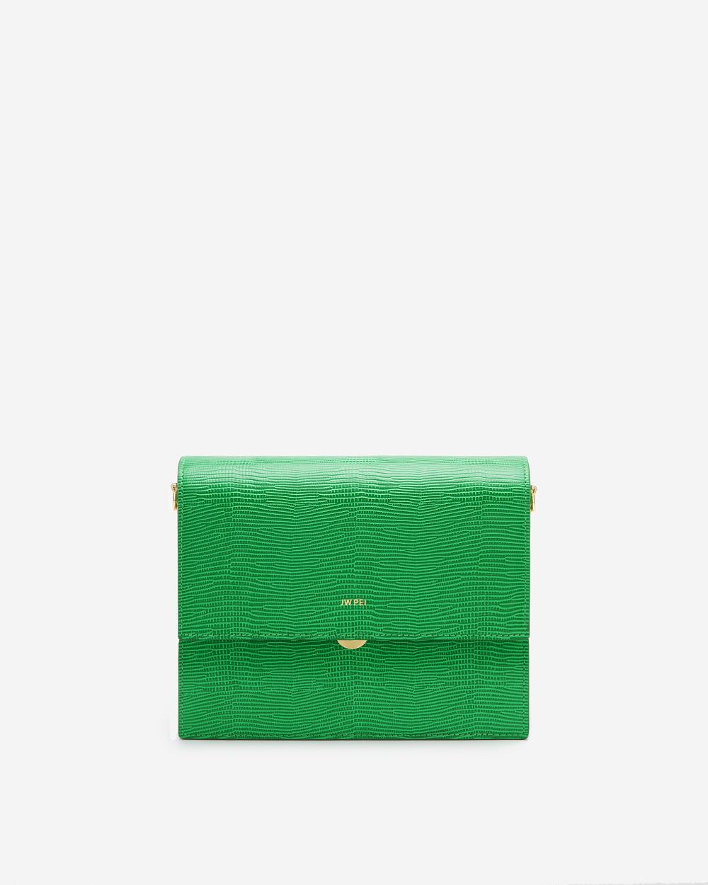 JW PEI Mini Flap Women Crossbody Bags Green | CA1062NB