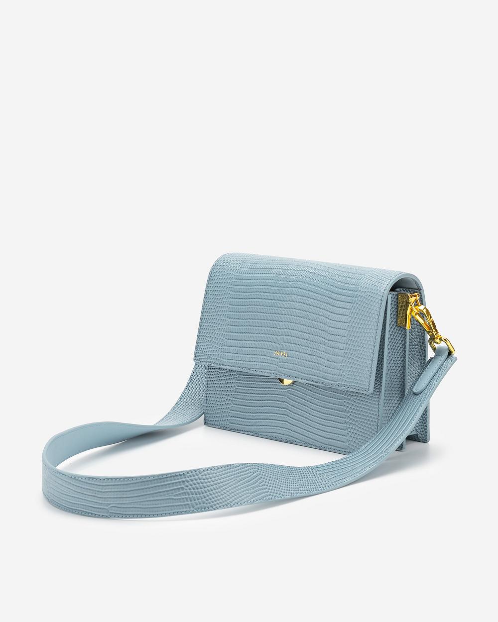 JW PEI Mini Flap Women Crossbody Bags Turquoise | CA1060VD