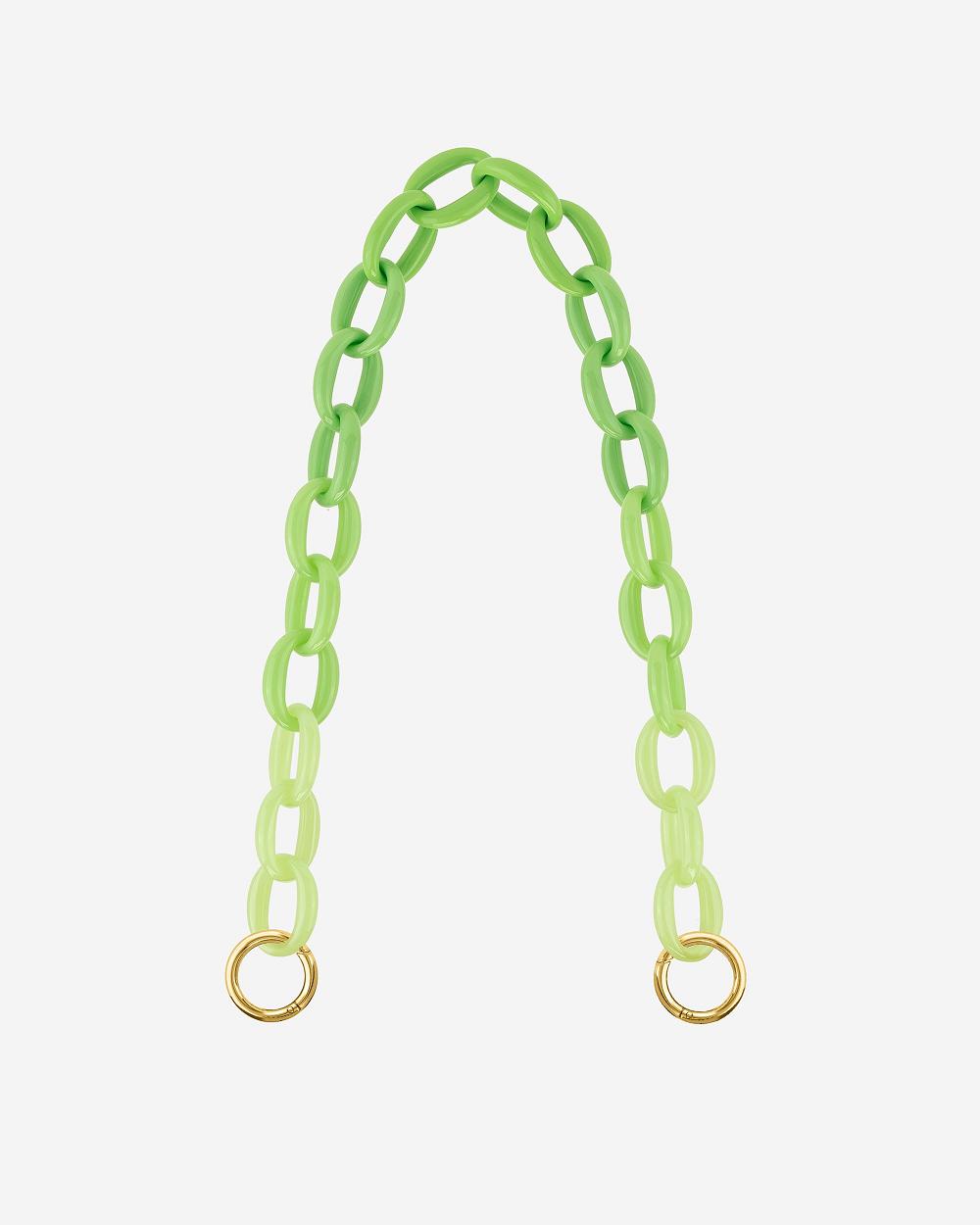 JW PEI Mya Gradient Acrylic Women Chain Strap Green | CA1383IS