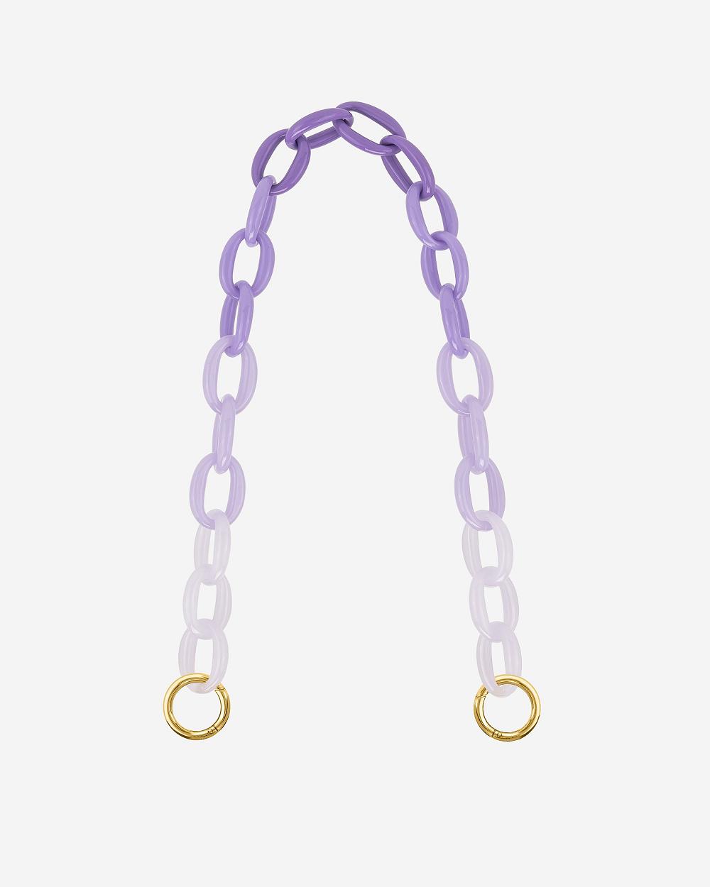 JW PEI Mya Gradient Acrylic Women Chain Strap Purple | CA1384OR