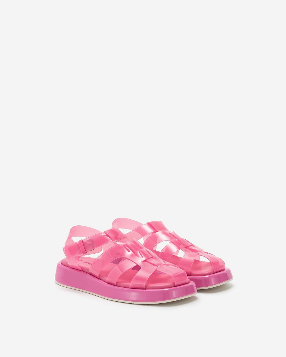 JW PEI Piper Platform Sandal Women Shoes Pink | CA1506QZ