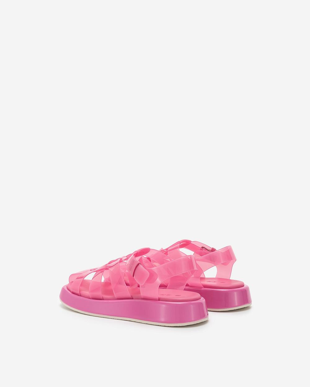 JW PEI Piper Platform Sandal Women Shoes Pink | CA1506QZ