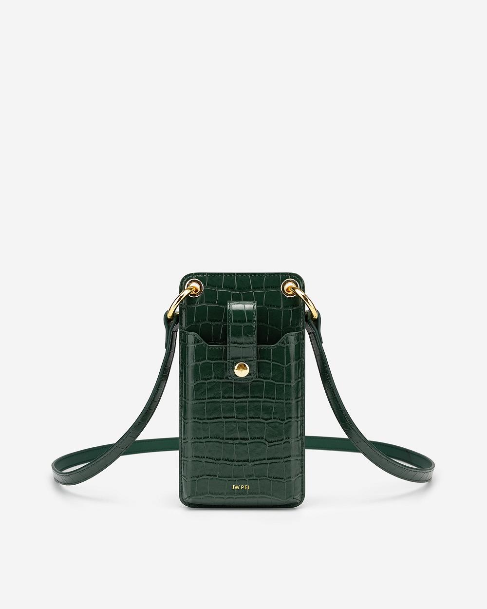 JW PEI Quinn Women Phone Bag Green | CA1213ZG