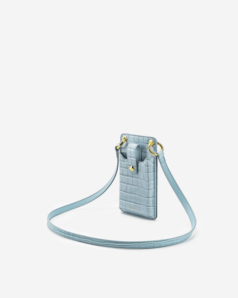 JW PEI Quinn Women Phone Bag Turquoise | CA1210JJ