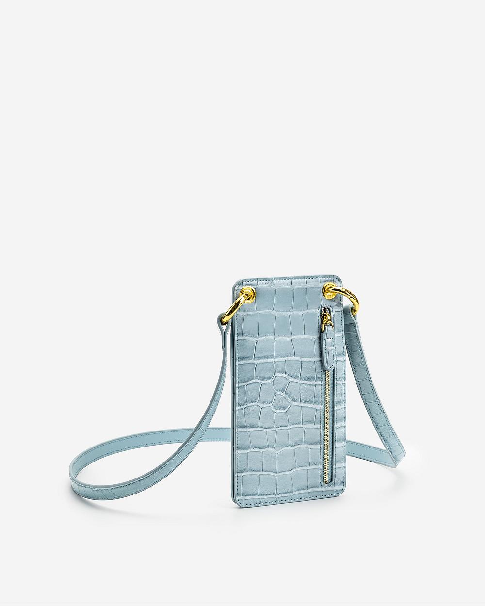 JW PEI Quinn Women Phone Bag Turquoise | CA1210JJ