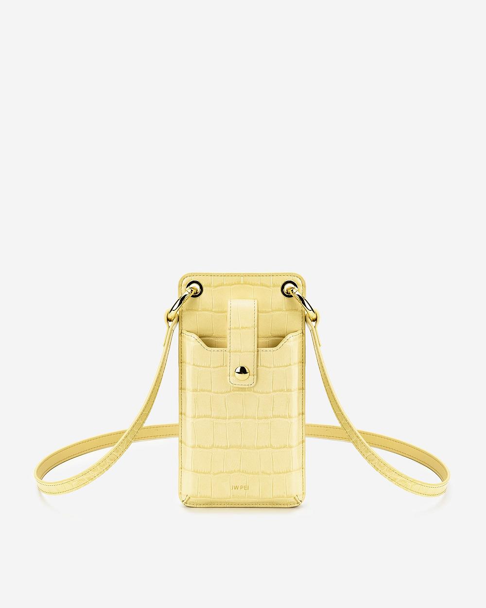 JW PEI Quinn Women Phone Bag Yellow | CA1209HK