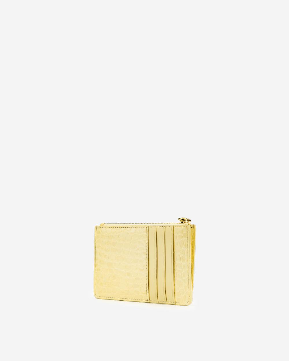 JW PEI Quinn Zipped Women Cardholders Yellow | CA1355YU