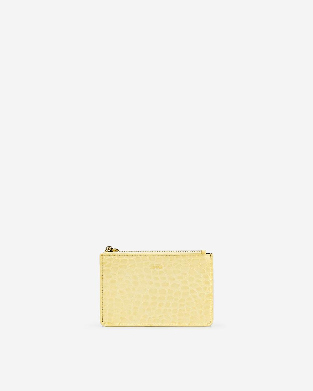 JW PEI Quinn Zipped Women Cardholders Yellow | CA1355YU