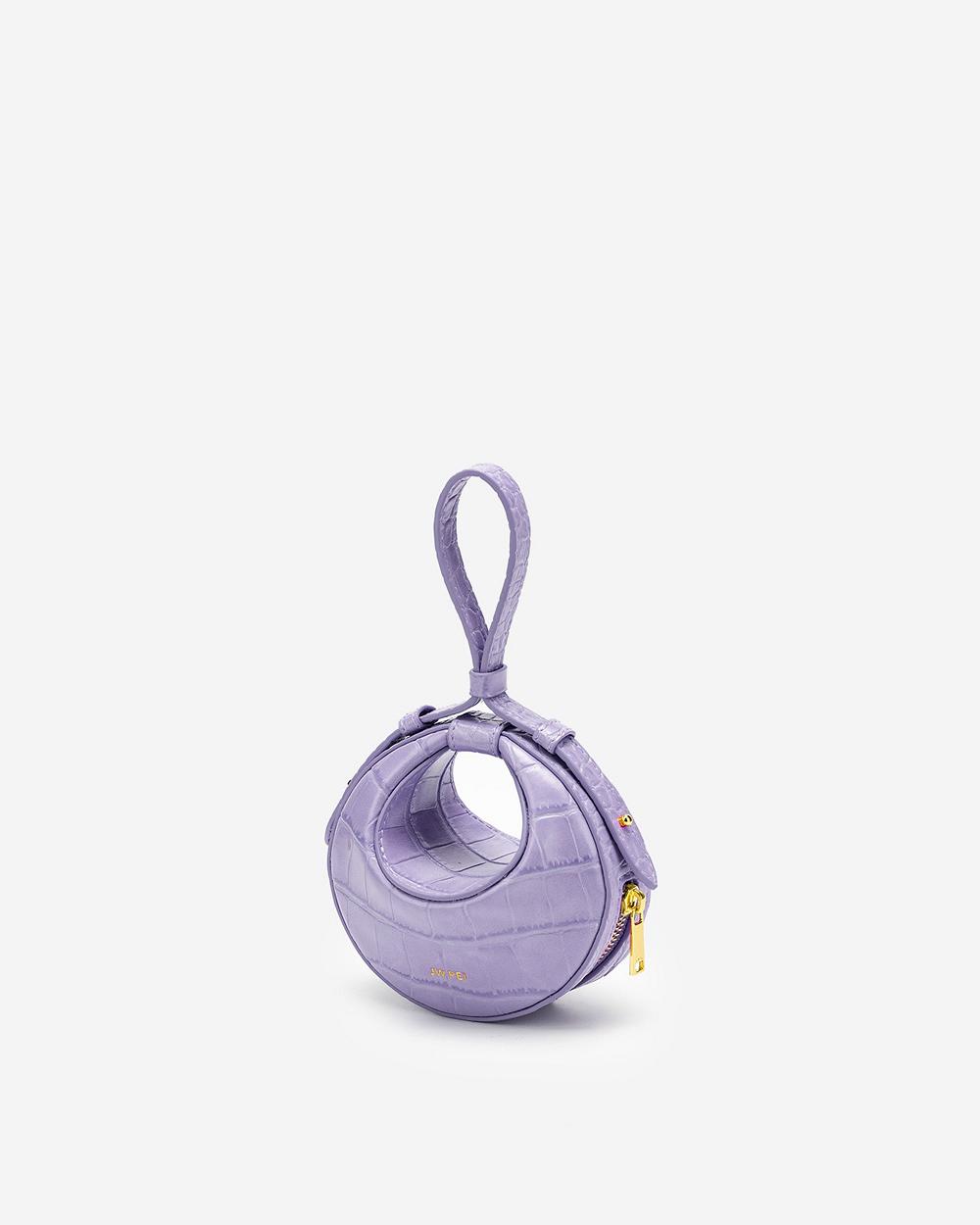 JW PEI Rantan Super Mini Women Handbag Purple | CA1133KI