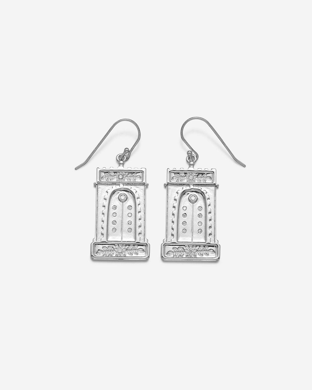 JW PEI Roman Arch Earrings Women Jewelry Silver | CA1461IS