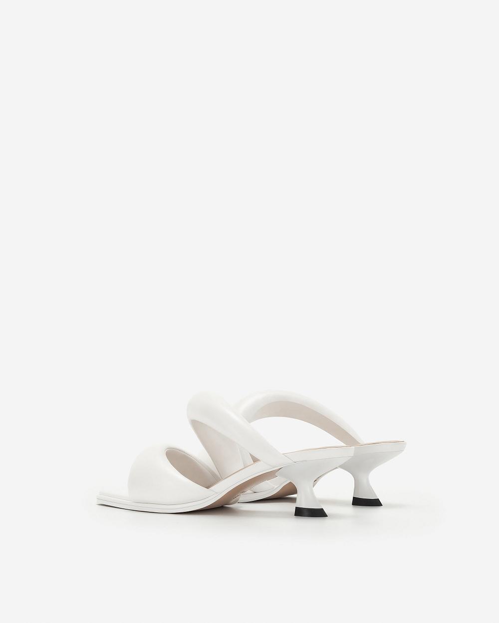 JW PEI Sara Mule Women Shoes White | CA1510TV