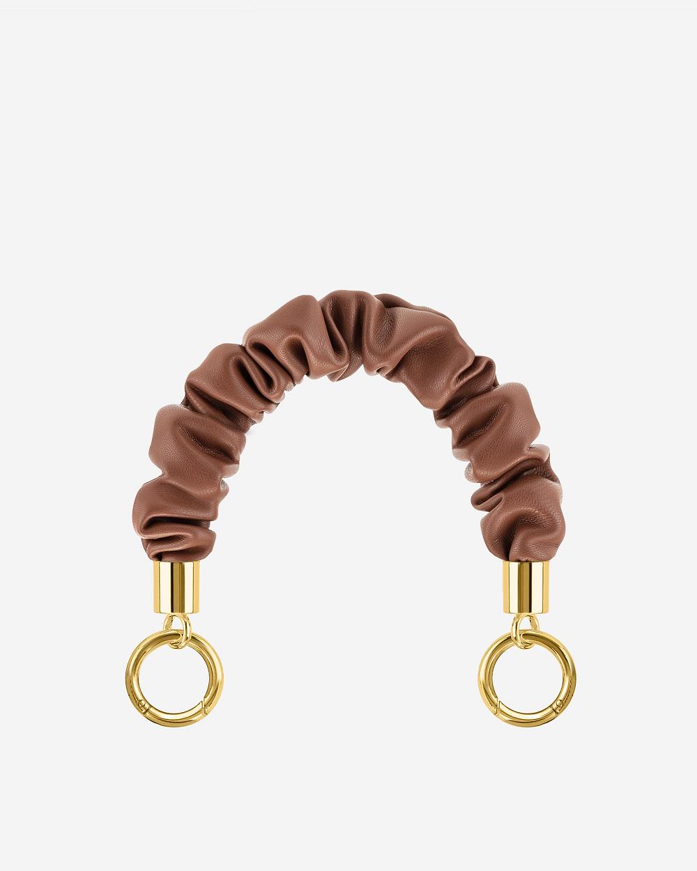 JW PEI Scrunchie Women Chain Strap Brown | CA1393KI