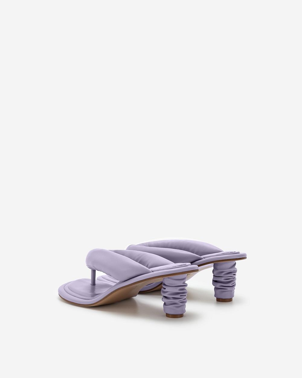 JW PEI Talia Puffed Sandal Women Shoes Purple | CA1517SO