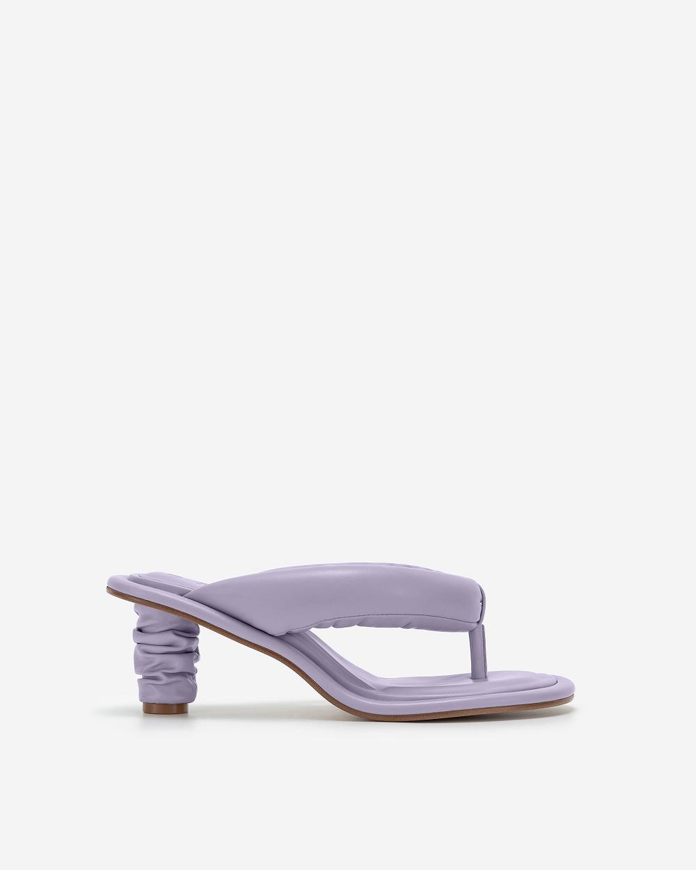 JW PEI Talia Puffed Sandal Women Shoes Purple | CA1517SO