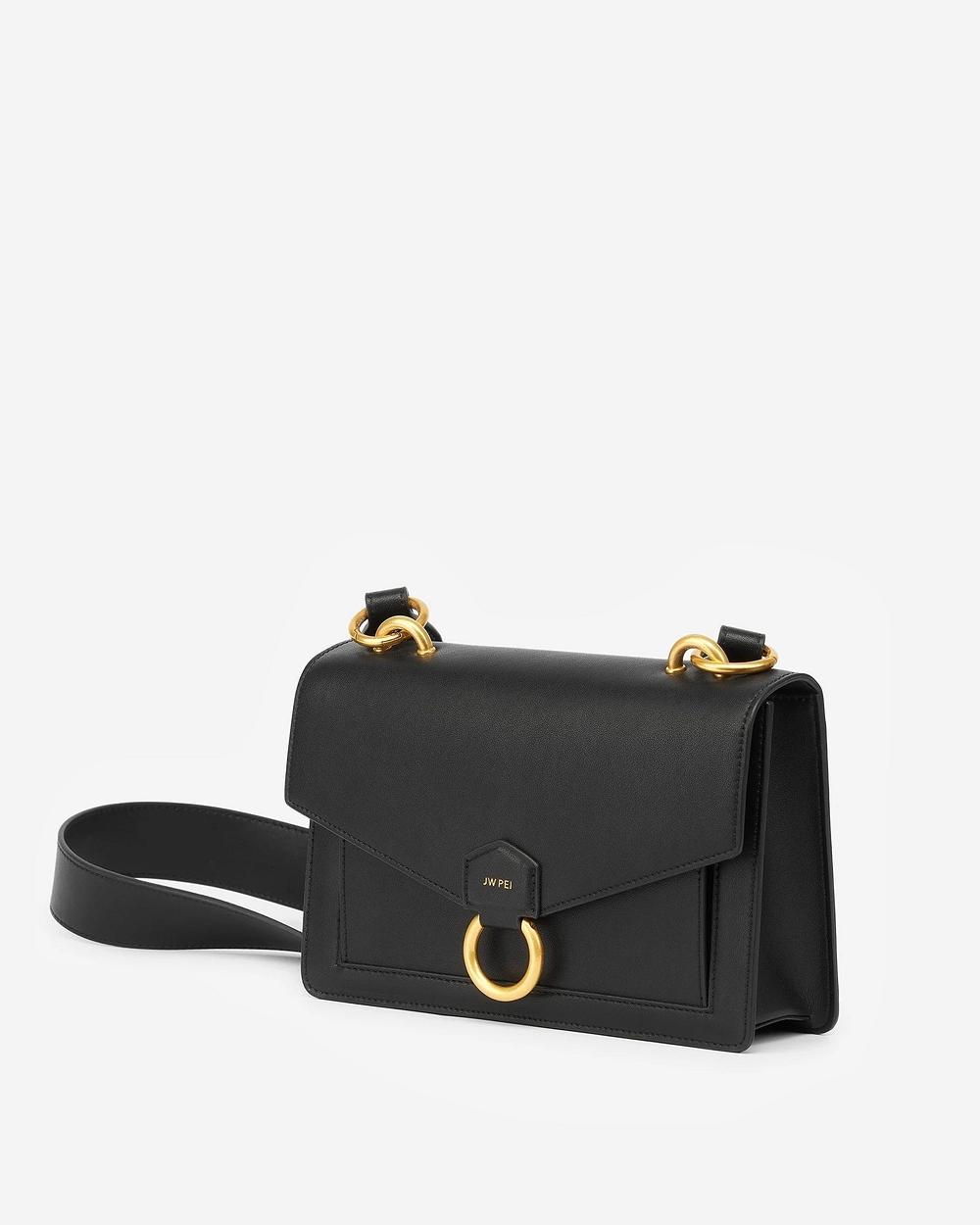 JW PEI The Envelope Women Crossbody Bags Black | CA1078GL