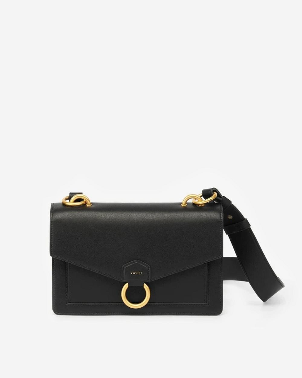 JW PEI The Envelope Women Crossbody Bags Black | CA1078GL