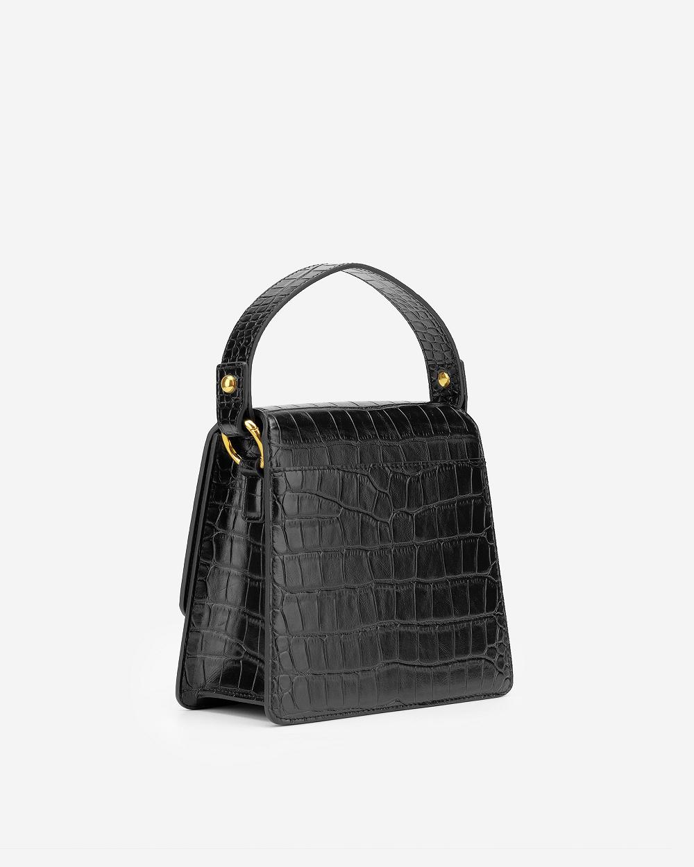 JW PEI The Fae Top Handle Women Handbag Black | CA1150OR