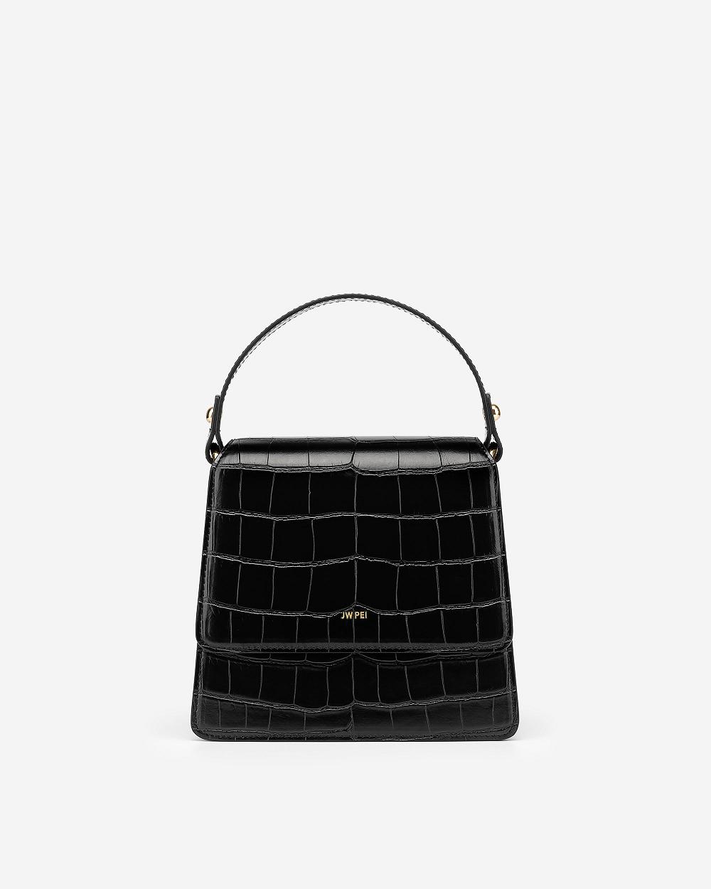 JW PEI The Fae Top Handle Women Handbag Black | CA1150OR